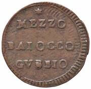 ½ Baiocco - Gubbio obverse image