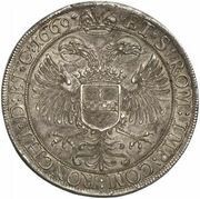 1 Scudo - Napoleone Spinola reverse image