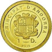 1 Diner Tennis in the Olympic Games obverse image