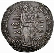 1 Ducatone - Nicolò Ramirez, Italy, 1666 reverse image