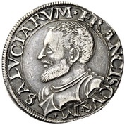 1 Testone - Francesco I obverse image