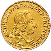 ¼ Ducat - Andreas Jakob von Dietrichstein obverse image