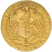 10 Scudi - Ludovico II and Margherita di Foix reverse image