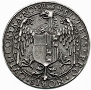 1 Thaler - Ludovico II and Margherita di Foix reverse image