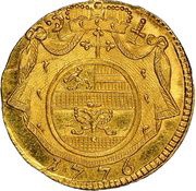 ¼ Ducat - Hieronymus von Colloredo, Austria, 1776-1782 reverse image