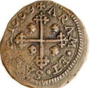 3 Cagliarese - Carlo II, Italy, 1668-1695 reverse image