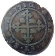 3 Cagliaresi - Carlo VI, Italy, 1712-1713 reverse image