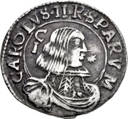 1 Reale - Carlo II obverse image