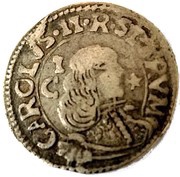 1 Reale - Carlo II 2nd type obverse image