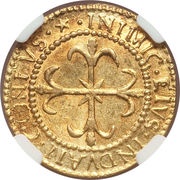 1 Scudo d'Oro - Filippo V, Italy, 1701-1705 reverse image