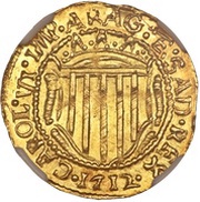 1 Scudo d'Oro - Carlo VI obverse image