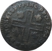 1 Cagliarese - Charles Emmanuel III, Italy, 1732-1745 reverse image