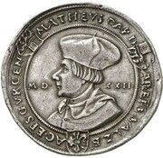 1 Guldiner - Matthäus Lang von Wellenburg obverse image