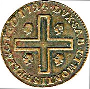 3 Cagliaresi - Victor Amadeus II, Italy, 1724 reverse image