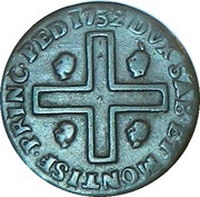 3 Cagliaresi - Carlo Emanuelle III, Italy, 1732 reverse image