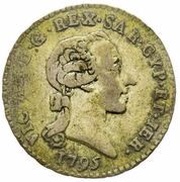 1 Reale - Victor Amedeus III Shield obverse image