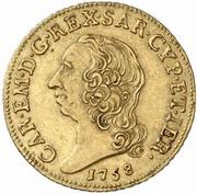 1 Doppia - Charles Emmanuel III obverse image