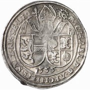 1 Guldiner / Thaler - Michael von Kuenburg obverse image