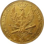 5 Doppie - Victor Amadeus III, Italy, 1786 reverse image
