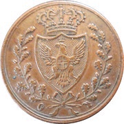 1 Centesimo - Carlo Felice obverse image