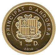 1 Diner Church of Santa Coloma d'Andorra obverse image