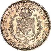 2 Lire - Carlo Felice, Italy, 1823-1831 reverse image