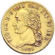 20 Lire - Victor Emmanuel I obverse image