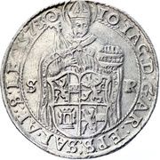 1 Guldenthaler - 60 Kreuzer - Johann Jakob Khuen von Belasi Maximilien obverse image