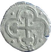 ¼ Soldo - Emanuele Filiberto 2nd type, Italy, 1553-1580 reverse image