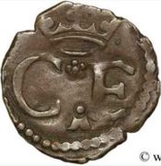 ¼ Soldo - Charles Emmanuel I 5th type obverse image