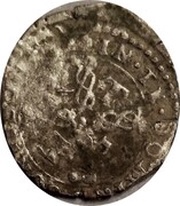 ½ soldo type II Victor Amédée 1er, Italy, 1631-1634 reverse image