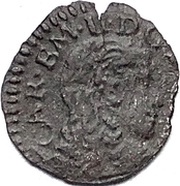 ½ Soldo - Charles Emmanuel II 3rd type obverse image