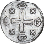 1 Soldo - Victor Amadeus II, Italy, 1717-1718 reverse image