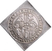 1 Thaler- Georg von Kuenburg, Austria, 1586 reverse image