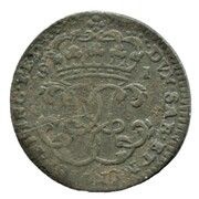 1 Soldo - Charles Emmanuel III, Italy, 1732-1772 reverse image