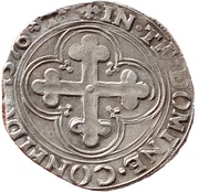 Bianco 4 Soldi) - Emanuele Filiberto (1st type, Italy, 1561-1580 reverse image