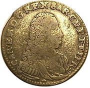 5 Soldi - Charles Emmanuel III obverse image