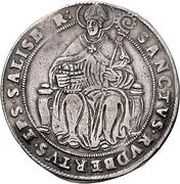 1 Thaler - Wolf Dietrich von Raitenau, Austria, 1587-1612 reverse image