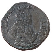 Fiorino - Charles Emmanuel I 3rd Type obverse image