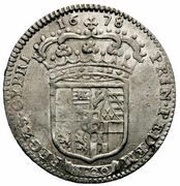 1 Lira - Victor Amadeus II, Italy, 1675-1680 reverse image