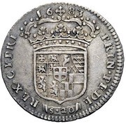 20 Soldi - Victor Amadeus II, Italy, 1680-1687 reverse image