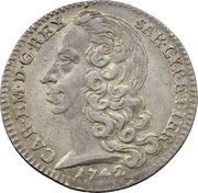 20 Soldi - Charles Emmanuel III obverse image
