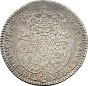 20 Soldi - Charles Emmanuel III, Italy, 1742-1748 reverse image