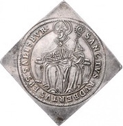 1 Thaler - Wolf Dietrich von Raitenau, Austria, 1587-1612 reverse image