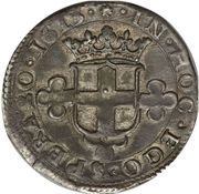 2 Fiorini - Charles Emmanuel I 1st type, Italy, 1610-1620 reverse image