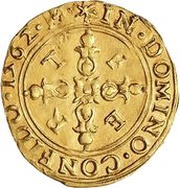 1 Scudo - Emanuele Filiberto 5th type, Italy, 1562-1573 reverse image