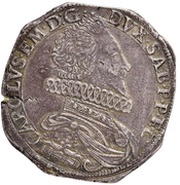 Scudo - Charles Emmanuel I Type 2 obverse image