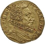 1 Scudo d'Oro - Charles Emmanuel I the Great Death obverse image