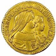 ½ Doppia - Victor Amadeus II obverse image
