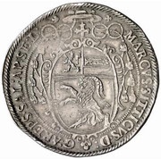 1 Thaler - Markus Sittikus von Hohenems obverse image